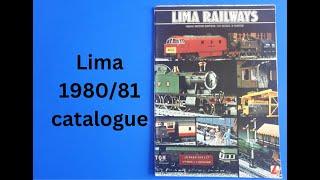 Lima model railways catalogue 1980 / 1981 full look through from Mangley Town #ModelRailway