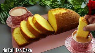 Bakery Style Tea Cake Original Recipe | How To Make Tea Time Cake at Home With Tips & Tricks