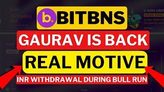 BitBNS Withdrawal Update | BITBNS Latest News & Update