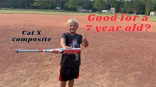 Marucci CatX Composite - A 7 year old's Baseball Bat Review