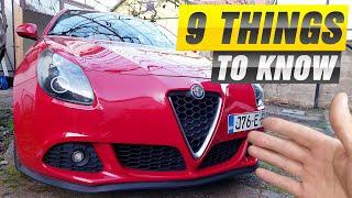 ALFA GIULIETTA: 9 THINGS YOU NEED TO KNOW BEFORE BUYING