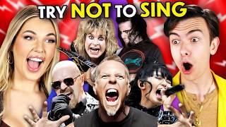 Try Not To Sing - Iconic Heavy Metal Songs! (Metallica, Disturbed, Motorhead)