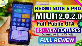 Redmi Note 5 Pro MIUI 12.0.2.0 Update Full Review | 25+ Features | Redmi Note 5 Pro MIUI 12 Update