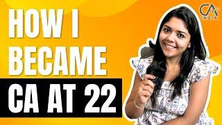 From 0 to CA at 22: My Journey to Becoming a Chartered Accountant | CA Isha Jaiswal