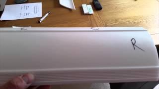 DIY Coving tutorial - How to mitre cut and put up ceiling coving edging.