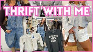 COME THRIFT SHOPPING WITH ME (life updates + outfit inspo)