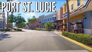 Port St Lucie Florida - Driving Through