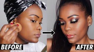 GLAM GRWM TRANSFORMATION  | EDNA MUIANGA