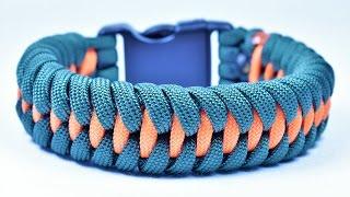 How to make the "Dragon Teeth" Paracord Survival Bracelet - Bored Paracord