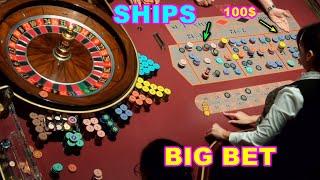 WATCH LIVE ROULETTE BIG BET SHIPS 100$ IN TABLE HOT NIGHT SUNDAY CASINO EXCLUSIVE ️ 2024-10-07