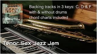 Jazz Jam Tenor Sax - Backing track available #jazz #smoothjazz #sax #virtualsax #backingtracks