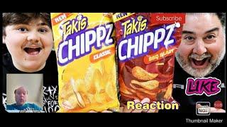 Reaction to NEW Takis Chippz Review