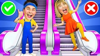 Safety Song | Traffic Safety Song | Escalator Safety Song | Coco Froco Kids Songs