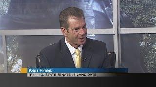 GOP candidate Ken Fries talks about the race for Indiana Senate District 15