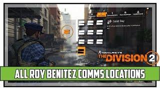 The Division 2 All Roy Benitez Comms Locations Warlords of New York