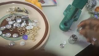 HOW TO USE THE RIVET MACHINE: PRESS BUTTON, COVER BUTTON, BEADING, EYELET.|MULTI PURPOSE MACHINE