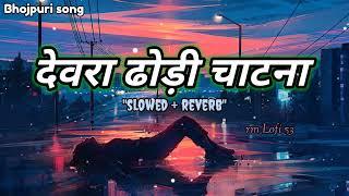 Devra Dhodi Chatna Ba || slowed +  reverb ||देवरा ढोड़ी चाटना बा ||#youtube,Old Bhojpuri Lofi Song