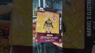unboxing marvel legends electro spiderman no way home #viralshort #actionfigures #toys #trending