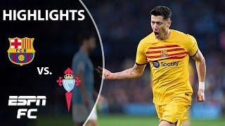  BARCA STUNS WITH LATE-GAME GOAL vs. Celta Vigo  | LALIGA Highlights | ESPN FC