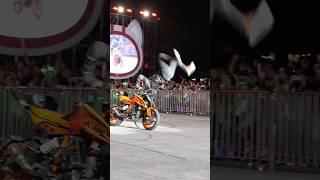 Epic stunts and adrenaline-packed action #stuntvideo #stuntshow #ktm