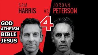 Sam Harris vs Jordan Peterson | God, Atheism, The Bible, Jesus - Part 4 - Presented by Pangburn