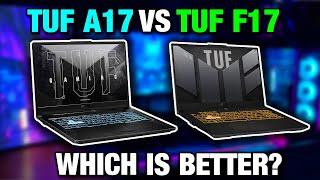 Asus TUF A17 VS F17 | R7 7735HS VS i5-11400H | Best Gaming Laptop Comparison!