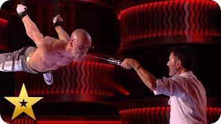 Fearless Alex Magala attempts DANGEROUS sword-swallowing stunt! | BGT: The Champions