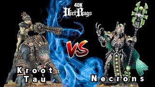 Kroot Tau vs Necrons RTT | Pariah Nexus Competitive | Warhammer 40k Battle Report