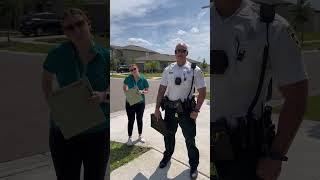 FLORIDA DEPARTMENT OF CHILDREN & FAMILIES CHILD PROTECTIVE SERVICES SHOWS UP SHERIFFS PEACH McINTYRE