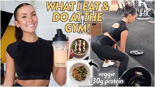 MY CURRENT GYM & DIET ROUTINE! what i eat in a day for weight loss & toning up! | Hannah Renée