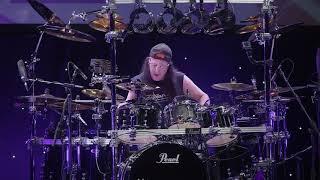 mike mangini amazing drum solo at guitar center HD