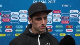 Lars STINDL Post-Match Interview - Match 8: Germany v Chile - FIFA Confederations Cup 2017