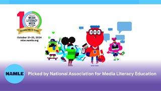 2024 U.S. Media Literacy Week YouTube Kids Playlist Intro Video