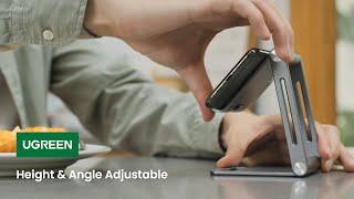 UGREEN Stabile Metal Desktop Phone Stand Handy Halterung verstellbar SKU 50324