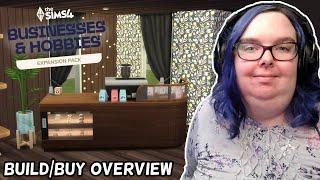 Ready to Build a Business! (The Sims 4: Businesses and Hobbies Build/Buy Overview)