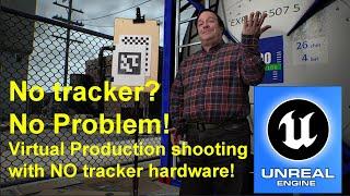 Unreal 5.1 Virtual Production WITHOUT TRACKERS