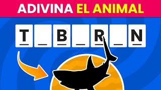 Adivina 50 Animales sin Vocales | Test de Animales y Agilidad Mental