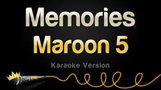 Maroon 5 - Memories (Karaoke Version)