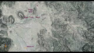 Mima Mounds, Vernal Pools, Agate Desert, Sams Valley, Rogue Valley, Oregon, Slope Map On 1-meter DEM