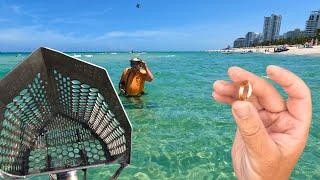 Beach Metal Detecting Florida's East Coast for GOLD