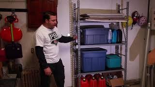 MAXIMUM 4-Tier Industrial Storage Rack - Dane's Testimonial