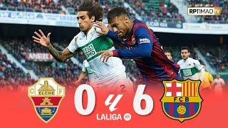 Elche 0 x 6 Barcelona (Neymar & Messi Show) ● La Liga 14/15 Extended Goals & Highlights ᴴᴰ