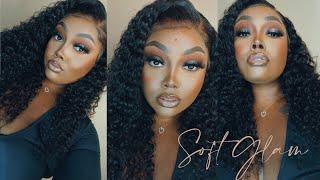 GRWM | SPOTLIGHT SMOKEY EYE SOFT GLAM | mscreativediva full grwm