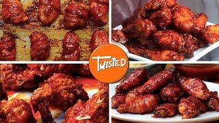 Game Day Chicken Wings 4 Ways | Game Day Recipes | Best Chicken Wings | Twisted