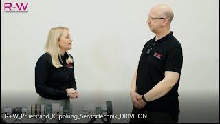 R+W Test bench with coupling and integrated sensor technology - DRIVE ON