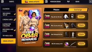 Ob48 Update Free Login Rewards Free Fire| New Event Free Fire Bangladesh Server| Free Fire New Event