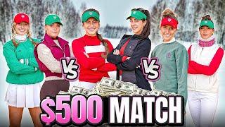 Christmas Golf Battle: $500 2v2v2 Match with a Crazy Twist!!