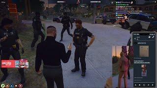 PD Angels Pull Over Chang Gang SBS Traffic Stop (Hilarious RP)