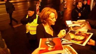 Janet McTeer signing Autographs at Berlinale 2015