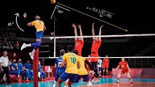 Craziest Angles Of Attack | Super Volleyball Spikes